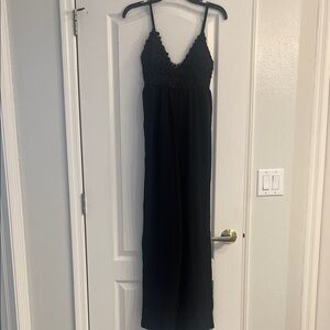 Derek Heart Black Lace Jumpsuit